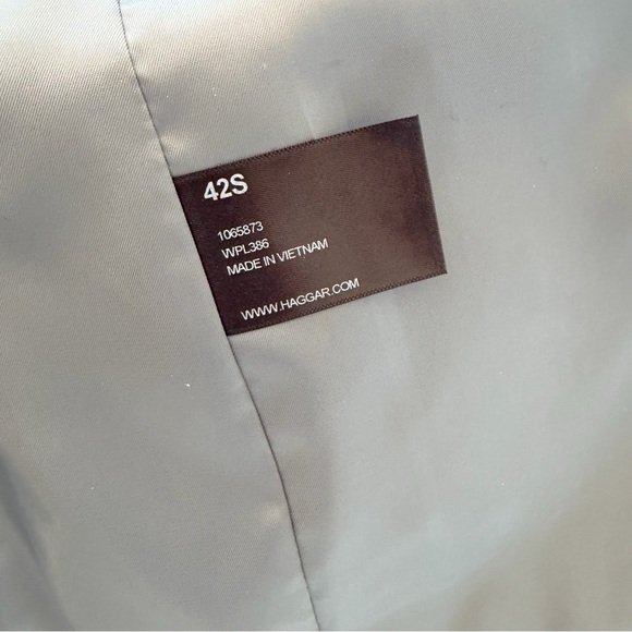 Haggar Men's Active Series Black Blazer 42S - Picture 4 of 4